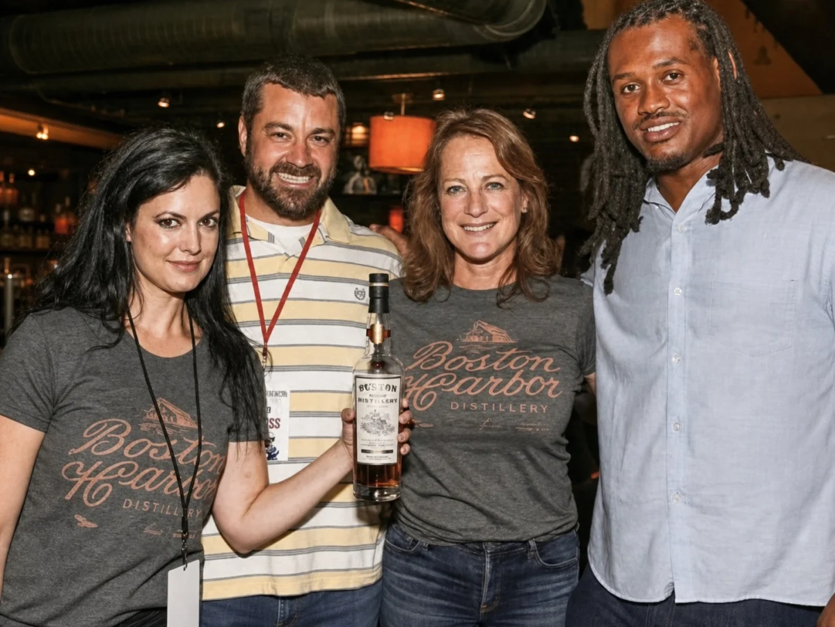 Boston Harbor Distillery event and product team