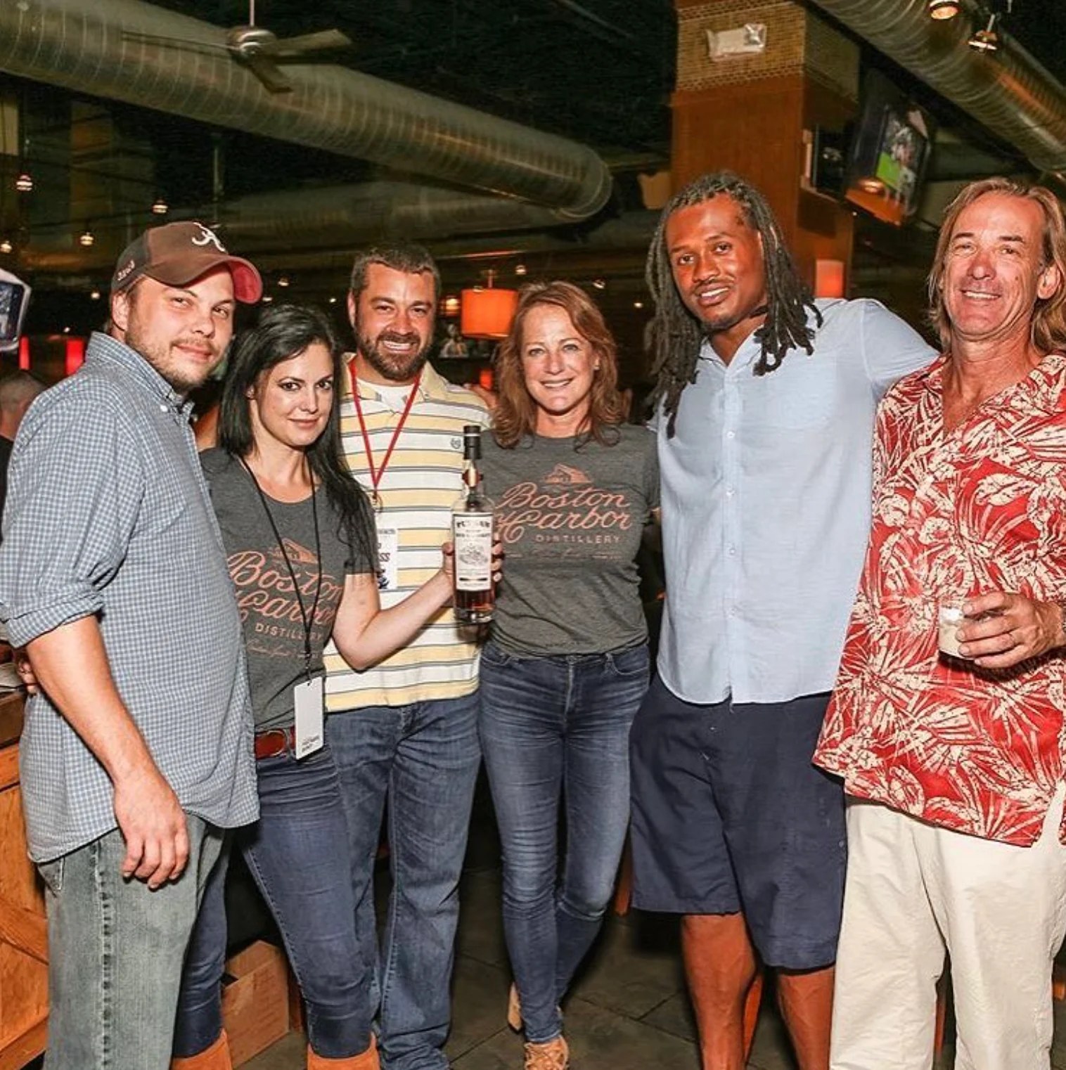 Boston Harbor Distillery team with Dont’a Hightower